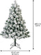 Kerstboom Imperial Pine snowy 180cm