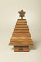 Kerstboom Small van oude whiskyvaten - 41 x 24 cm - Handgemaakt - Darach Scotland