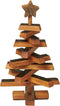 Kerstboom Small van oude whiskyvaten - 41 x 24 cm - Handgemaakt - Darach Scotland