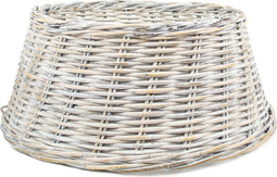 Kerstboomhuls rotan white wash
