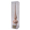 Kerstboompiek van glas | poederroze | 26cm hoog