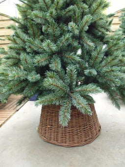 Kerstboomring Wilgentakken - Hout - Donkerbruin