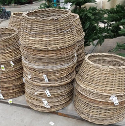 Kerstboomring Wilgentakken - Hout - Lichtbruin
