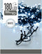 Kerstboomverlichting -LED-verlichting- 180 LED - 13.5 meter - Wit