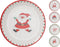 Kerstborden 20CM - Ontbijtborden - Kerst Prints - Stevige Kwaliteit