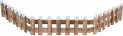 Kerstdorp Hek Hout 10 cm