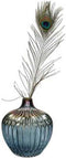 Kersten BV blauwe vaas | small | 17 x 17 x 17 cm