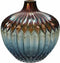 Kersten BV blauwe vaas | small | 17 x 17 x 17 cm