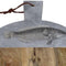 kersten bv houten snijplank vis - grijs