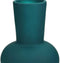 Kersten BV petrol vaas | Glas | 11 x 11 x 20 cm