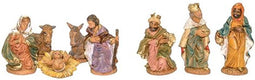 Kerstgroep 10 cm 8-delig