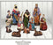 Kerstgroep - Kerstbeeldjes voor Kerststal - Set van 10 stuks - 8 tot 20 cm