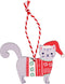 Kersthanger hond kerstbal hout - Rex London