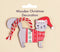 Kersthanger hond kerstbal hout - Rex London