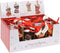 Kersthanger Hond met Kerstmuts, Set van 12 stuks