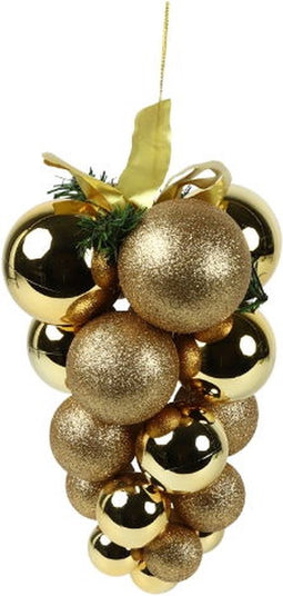 Kersthanger vinella 20x20x29 cm goud
