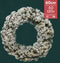 Kerstkrans / Deurkrans 60CM met LED verlichting en sneeuweffect - 50 lampjes