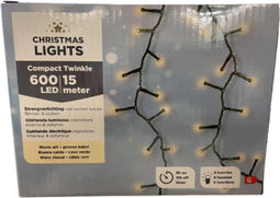 kerstlichtjes - 15 meter - 600 LEDs - ip44