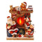 Kerstman bij openhaard - DoaBuy