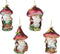 Kerstman glas l7.9b7.9h12.2 cm a4