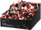 Kerstman kunststof h15 cm rood