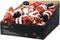 Kerstman kunststof h17 cm rood