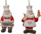 Kerstman polyresin l5b4h9c rood/wt a2 kerst