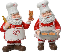 Kerstman polyresin l9b8h15 cm mlt a2 kerst