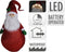 Kerstman Staand - 140cm - LED - Warm wit licht