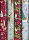 Kerstmis cadeaupapier kerstpapier - inpakpapier voor Kerst KE124 - 4 mtr x 70 cm - 4 rollen