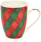 Kerstmokken in cadeau verpakking - 6 soorten - 1 stuks - Nuvole di Stoffa wit met winter