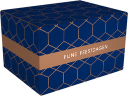 Kerstpakketdoos | Mountain Lodge | golfkarton | 350x315x170mm | Kerstmis | b | 10 stuks