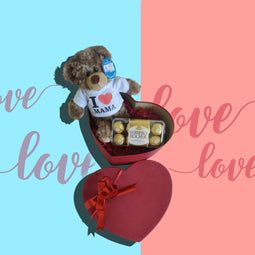 Kerstpakketdoos | Mountain Lodge | golfkarton | 550x390x300mm | Kerstmis | e | 10 stuks