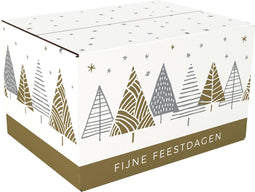 Kerstpakketdoos | Under The Stars | golfkarton | 550x390x300mm | Kerstmis | e | 10 stuks