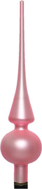 Kerstpiek/kerstboom piek lippenstift roze - Kerstversiering kerstboom toppers