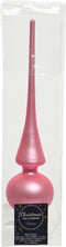 Kerstpiek/kerstboom piek lippenstift roze - Kerstversiering kerstboom toppers