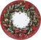 Kerstplacemat set van 2 - Bord - Kerstdecoratie - Eetbord - Dia 33 cm