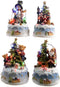Kerstscene Led Lumineo 4 Designs Assorti 12 stuks