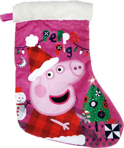 Kerstsok Peppa Pig Cosy corner 42 cm Polyester