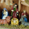 Kerststalset mdf 8 figuren h21cm