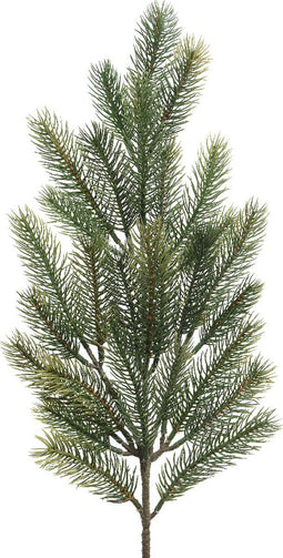 Kerststeker kersttak PE l6b12h66 cm groen