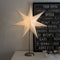 Kerstster op plateau - met E14 fitting - 3.5 m stekkerkabel - IP20 - 7 punten - Papier - Kerstverlichting