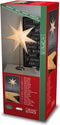 Kerstster op plateau - met E14 fitting - 3.5 m stekkerkabel - IP20 - 7 punten - Papier - Kerstverlichting