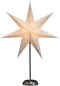 Kerstster op plateau - met E14 fitting - 3.5 m stekkerkabel - IP20 - 7 punten - Papier - Kerstverlichting