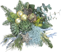 Kerststuk Exclusief XL Kerstarrangement - Luxe en Natuurlijke Feestdagen in Stijl