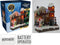 Kersttafereel met carousel 26x kerstversiering
