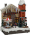 Kersttafereel met carousel 26x kerstversiering