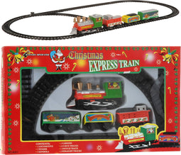 Kersttrein 9dlg kerstversiering