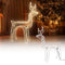 Kerstverlichting - 3D Rendier - 90 cm - Warm wit licht