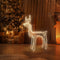 Kerstverlichting - 3D Rendier - 90 cm - Warm wit licht